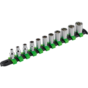 Fg 624 S11 Socket <b>Set</b> 11 <b>Pc</b> Metric Chrome Vanadium Steel For Automotive Repair Tools - Product Image 1