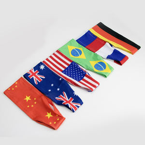 2025 Sports Meet National Flag Sweatband Venta al por mayor Diademas deportivas ecológicas Pulseras para París - Product Image 6