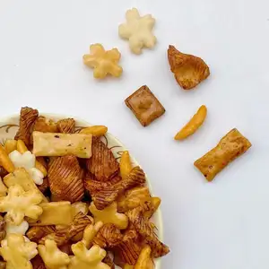 Japanse Rijst Cracker Snack Gezonde Graan Snack Voor Groothandel Soja Sause Crackers