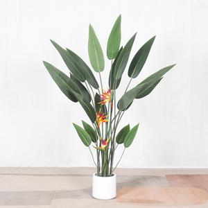 Nouvelle Collection 2026 : Plante Artificielle en Pot pour Décoration Intérieure – <span class=keywords><strong>Orchid</strong></span>ée Oiseau de Paradis et <span class=keywords><strong>Orchid</strong></span>ée Grimpante pour Bureau - Product Image 3
