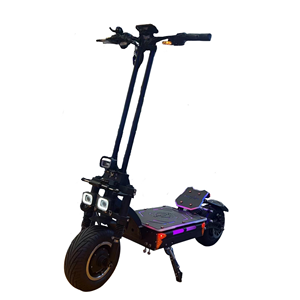 Scooter électrique pliable avec batterie au lithium 72V 50AH, double moteur, autonomie de 100-150 km, amortisseur hydraulique, frein à huile, certifié CE - Product Image 5