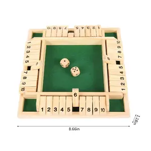 Wholesale Popular Board Game Chess Games Educational Toy Set 4 Players Wooden Classic Board Game