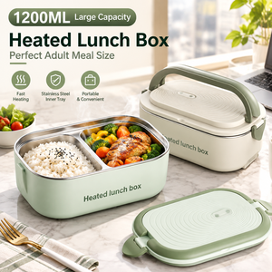 Newest Intelligent Self <b>Heating</b> <b>Lunch</b> <b>Box</b> 1.5L-Large Capacity Food Heater 100%-Leak-Proof Insulation <b>Lunch</b> <b>Box</b> for Home Use - Product Image 5