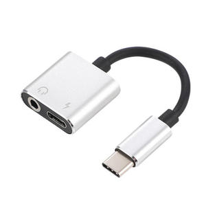 X315 directo de fábrica al por mayor para Huawei P20 tipo <span class=keywords><strong>C</strong></span> macho hembra Audio 3,5mm adaptador de conector de auriculares nuevo 2 en 1 móvil - Product Image 4