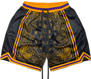 Personnalisé léopard Vintage Celtics Vintage Denim lavé filles personnalisé enfants lourd maille basket-ball Shorts - Product Image 1