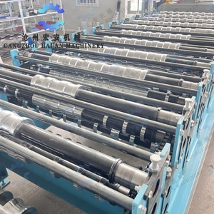 Anti-corrosion FRP Double-layer Roof <b>Tile</b> Production Equipment Full-automatic Double-layer Roll Forming Machine - Product Image 3