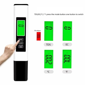 Stylo de test de qualité de l'eau 4 en 1 étanche (TDS/EC/Température) – Produit intelligent pour la maison, style moderne, pour tester l'eau potable - Product Image 3