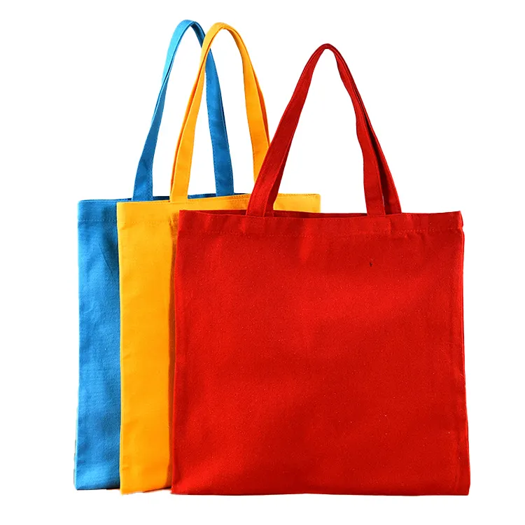 Pack Economical Cotton Tote Bag, Lightweight Medium Reusable Grocery Shopping Cloth Bags, good for DIY, Advertising, Promotion