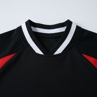 T-shirt streetwear oversize pour homme 250 GSM, col en V, blocs de couleur, épaules tombantes, fabricant OEM personnalisé