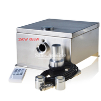 Éclairage de piscine à fibre optique étanche 150W RGBW Led Source de lumière de piscine à fibre optique