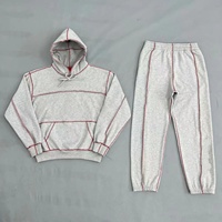 Logo personnalisé Ensemble de survêtements pour hommes Survêtements Survêtements Jogging Vêtements Survêtements Survêtements Survêtements à points contrastés