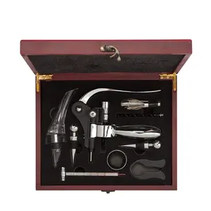 Manufacturer Premium Wine Gift Set Unique Wine Bottle Opener Corkscrew All-in-one Accessories Set For Wine Lovers