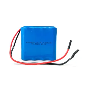 Rechargeable 18650 lithium cells 4S2P 14V 5Ah lithium ion battery for loT controller device