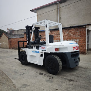 Chariot élévateur diesel TCM 70 modèle 2023, 7 tonnes, hauteur de levage 3 mètres, traction avant, tout-terrain, mât à deux étages, pneus pleins - Product Image 5