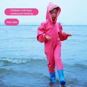 TOPIND-Pantalon de pêche unisexe en PVC pour enfant, haute visibilité et durabilité - Product Image 2