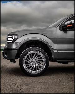 Jantes forgées sur mesure pour camion tout-terrain 4X4 <span class=keywords><strong>6X6</strong></span> 22X12 24X14 26X14 26X16 5X127 5X139.7 6X135 6X139.7 8X165.1 8X170 8X180 <span class=keywords><strong>Ford</strong></span> Limited - Product Image 4