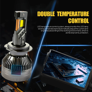 Ampoules de phares LED auto en promotion pour Chevrolet Silverado 2006, 30000LM, H4 H7 H11 9005 9006 H13, ampoules de phares LED Canbus pour voiture - Product Image 6