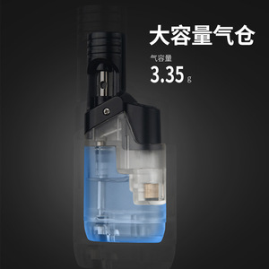 Encendedor Transparente de Gran Capacidad JOFI 1 Jet, 3.35g, Recargable con Butano, Resistente al Viento, para Camping y Uso en Exteriores - Product Image 2