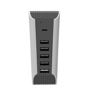 Portable étendre le Port d'extension USB 2.0 HUB pour l'extension de Transmission de <span class=keywords><strong>Console</strong></span> de jeu PS5 convertisseur de HUB USB 5 en 1 - Product Image 3