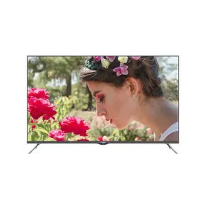 AMAZ-TV OLED de nueva tecnología, ultra delgada, marco de metal, led plana, 65