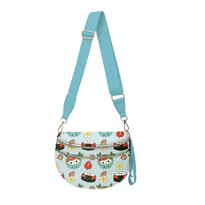 Borsa a Tracolla Portatile con Stampa Leopardata Hawaii e Design Puakenikeni, Borsa da Weekend Personalizzata per Donne - Product Image 5