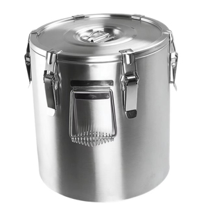 กล่องใส่อาหารสแตนเลสขนาดใหญ่ Zunck - ชามซุปเก็บความร้อนสแตนเลส 304 สำหรับเสิร์ฟอาหาร - Product Image 1