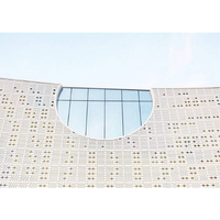 Fabricant de panneaux composites en aluminium, finition de la maison, revêtement perforé, extérieur, ACP, Alucobond, mur-rideau décoratif extérieur