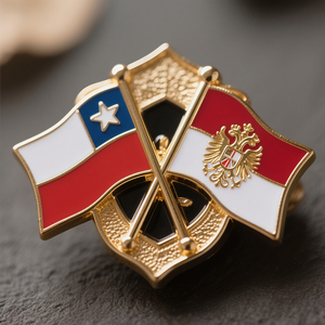 Nhà Sản Xuất Cờ <span class=keywords><strong>Pin</strong></span> Phù Hiệu Men Kim Loại Tùy Chỉnh Mỹ Thế Giới Cứng Trâm Huy Hiệu Ve Áo Na Uy Saudi Arabia Cờ Pins - Product Image 4