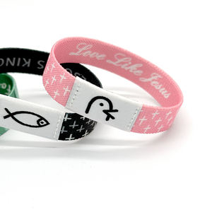 New Arrival 13.56Mhz NFC Elastic Wristband RFID Woven Elastic Fabric Bracelet for <b>Access</b> <b>Control</b> Factory Price - Product Image 4