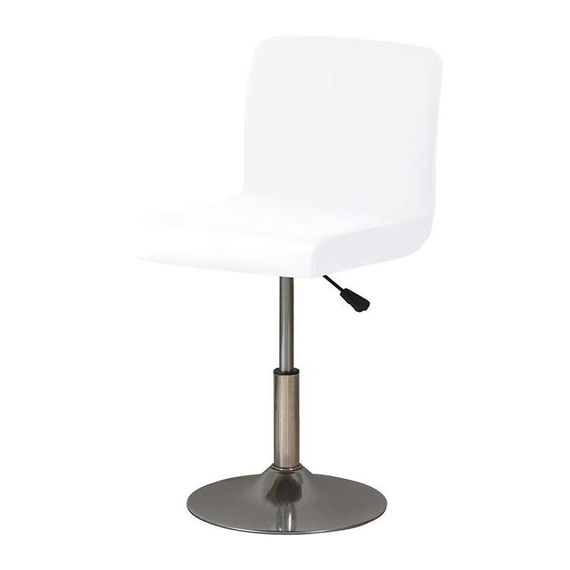 Dossier de chaise à dossier bas à barre blanche ne dépassant pas 45 cm