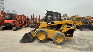 รถตักล้อยางขนาดเล็ก CAT 246D 304 303.5CR 1 ตัน มือสอง ระบบไฮดรอลิก เครื่องยนต์ Deutz พร้อมขาย - Product Image 4