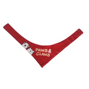 ผ้าโพกหัวสุนัขลายสก๊อตพร้อมโลโก้ผ้าโพกหัวสุนัขรูปทรงไม่ปกติ - Product Image 4