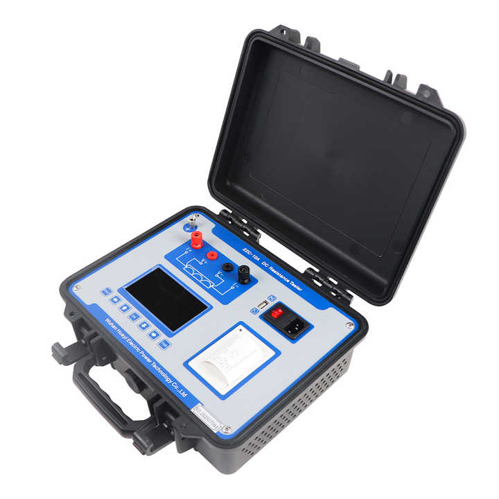 Single Phase Portable Transformer DC Winding Resistance Tester Electric ...