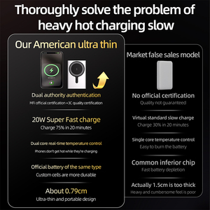 <span class=keywords><strong>2025</strong></span> Di Động Nhà Máy Điện Với Nam Châm Không Dây Sạc Nhanh Pd Type-C Giao Diện USB 5W Đầu Ra Cho Điện Thoại Di Động Năng Lượng Mặt Trời Nguồn - Product Image 6