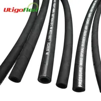 SAE 100 R1 Flexible Suction Nylon Fuel Oil Air Steel Wire Braided Hydraulic Rubber Hose Pipe