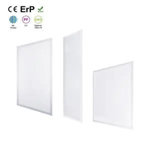 CB CE ERP-Zertifikat 595 X595 40W 4000K Quadratisches Aluminium mit Hintergrund beleuchtung Super helle flache LED-Decken leuchte