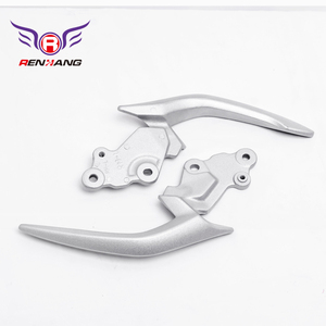 Manijas Originales de Fábrica para Motocicleta, Manillar Material ADC12 Fundición a Presión, Marca <span class=keywords><strong>Renhang</strong></span> para Italika 250, Plata, 1 Año de Garantía - Product Image 1