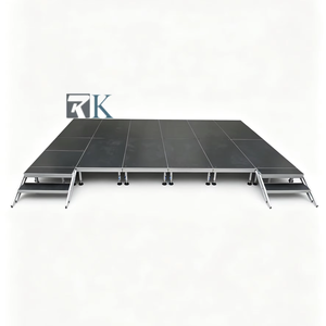 Mobile Stage Adjustable Stage Outdoor Fast Setup Aluminum Truss Design Wedding Event Portable <b>Show</b> Concert - Product Image 1