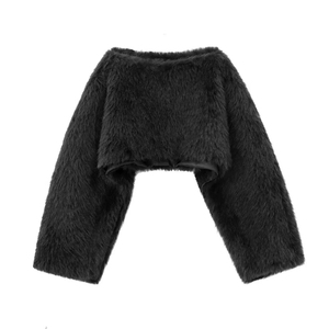 54 Otoño Nuevo Abrigo de Piel Sintética Ultrafino de Manga Larga a la Moda - Product Image 3