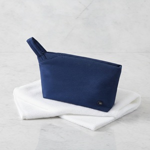 Bolsa de Cosméticos Minimalista Ecológica Reciclada, Bolsa de Aseo Acolchada, Impermeable, Multicapa, Ligera, para Viaje - Product Image 4