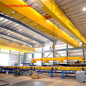 Grúa Puente de Doble Viga Confiable para Uso en Talleres, Certificación ISO, con Capacidad de <span class=keywords><strong>Cinco</strong></span> a Ochenta Toneladas <span class=keywords><strong>y</strong></span> Características de Alta Seguridad - Product Image 2