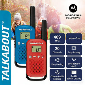 TLKR-T42 ハンドヘルドラジオ用 |   ライセンス不要のLCDディスプレイ 20チャンネル 0-1.5kmの範囲 AA電池駆動（電池は含まれていません） - Product Image 5