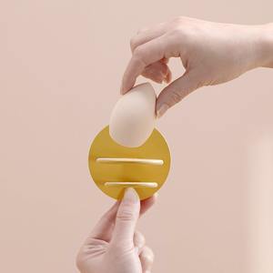 プラスチック製イエローダックパウダーパフ収納ラック多機能メイクスポンジホルダーオーガナイザーボックス - Product Image 4