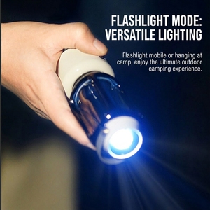 <span class=keywords><strong>Linterna</strong></span> LED Portátil Mini Retro para Camping, Recargable, Impermeable IPX4, Luz de Ambiente para Tiendas de Campaña, para Exteriores y Regalos - Product Image 5