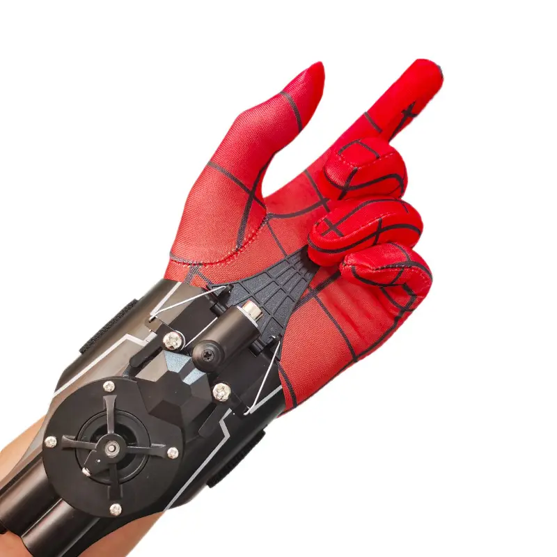 Spiderman Web Shooters Toys Wrist Launcher Device Spider Man Peter Cosplay Accessories Props Spider-line Gifts For Children Boy