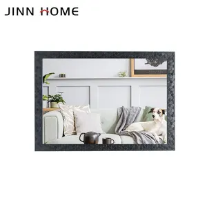 Jinnhome cermin dinding buatan khusus Amerika dekorasi cermin gantung rias mewah terpasang di dinding gaya Eropa