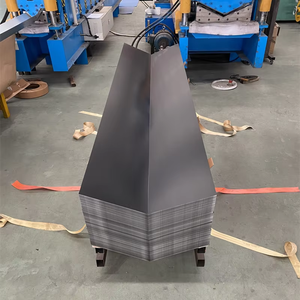 Tôle de toiture métallique moderne en forme de V de 10 pieds et 24 pouces, durable et anticorrosion, avec ou sans ourlet - Product Image 3