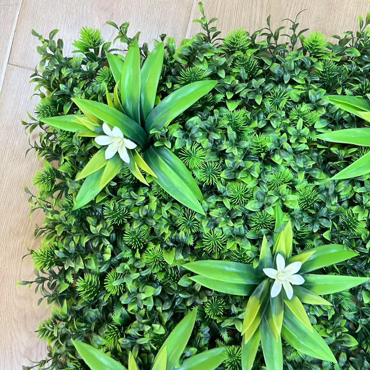 Simulation Sunscreen Milan Anti-UV Artificial Plant Wall Eco-Friendly Eco-friendly Green Lawn Decoration Plastic False Weddings
