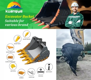 דלי עבודת עפר מחוזק, דלי סלע מעובה & שלי דלי עבור פעולה יעילות גבוהה - Product Image 5