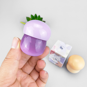 Envases de brillo de labios con forma de seta para niños, tubos vacíos de belleza de lujo rosa con impresión de etiquetas privadas - Product Image 1